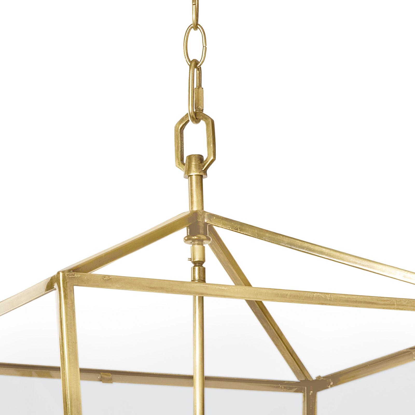 Camden Lantern (Natural Brass) | Regina Andrew Detroit